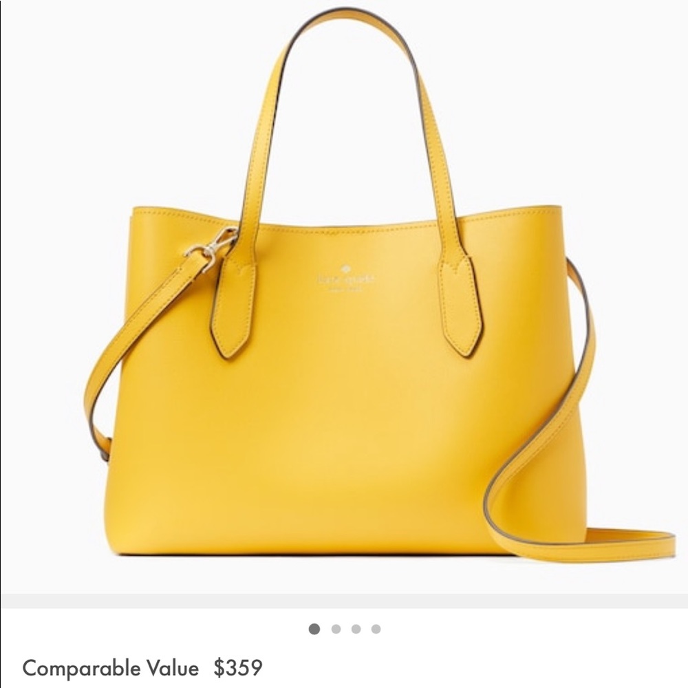 Harper Satchel Yellow Kate Spade